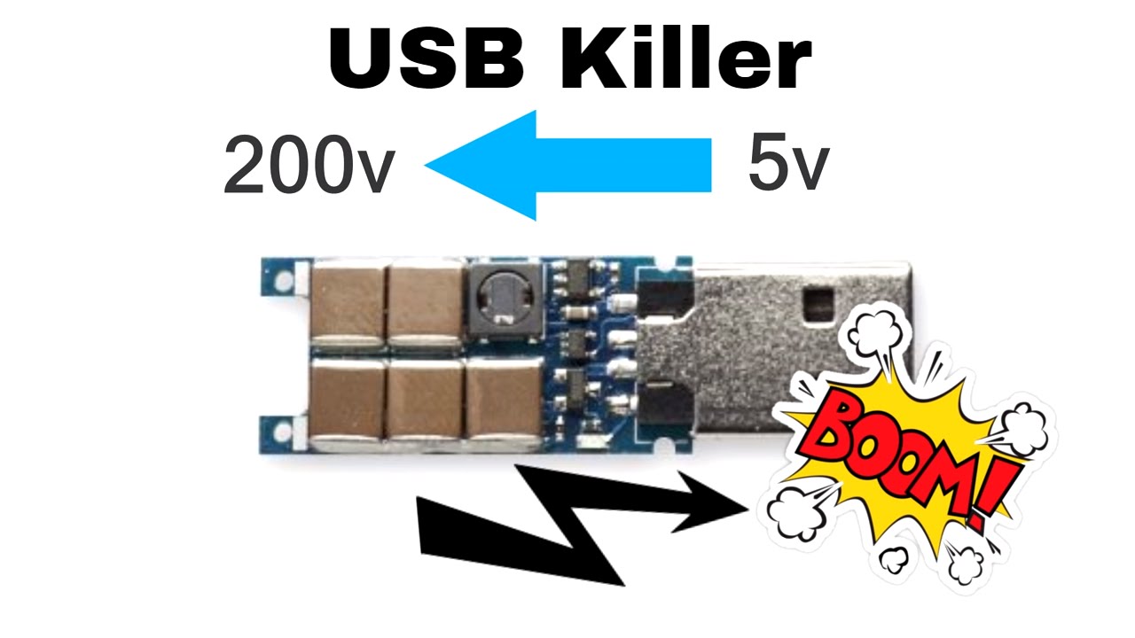 USB Killer Burns Firewall in less than a Second!